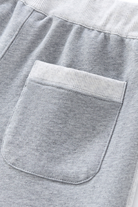 Women's Fall 100% Cotton Contrast-Stitch Caual Sweatpants
