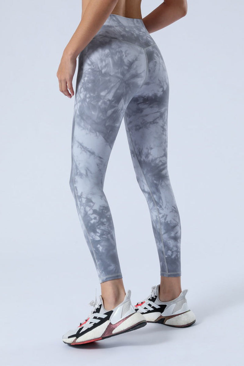 Tie-Dye High Waisted Yoga Leggings