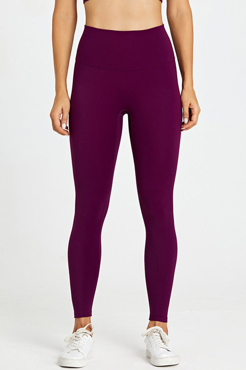 Solid High-Waisted Leggings