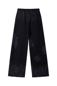 Unisex Fall Streetwear Vintage Straight Sweatpants