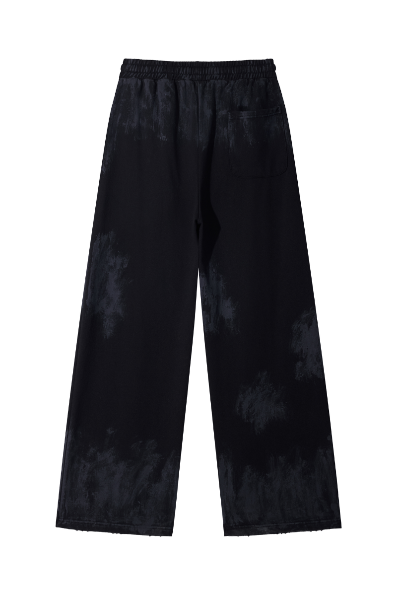Unisex Fall Streetwear Vintage Straight Sweatpants