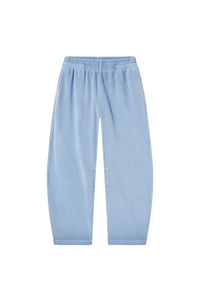 Unisex Fall 100% Cotton Elastic Waist Casual Sweatpants