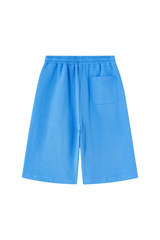 Unisex Waffle Knit Breathable Loose Fit Knee Length Shorts
