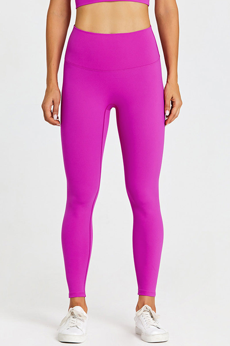 Solid High-Waisted Leggings