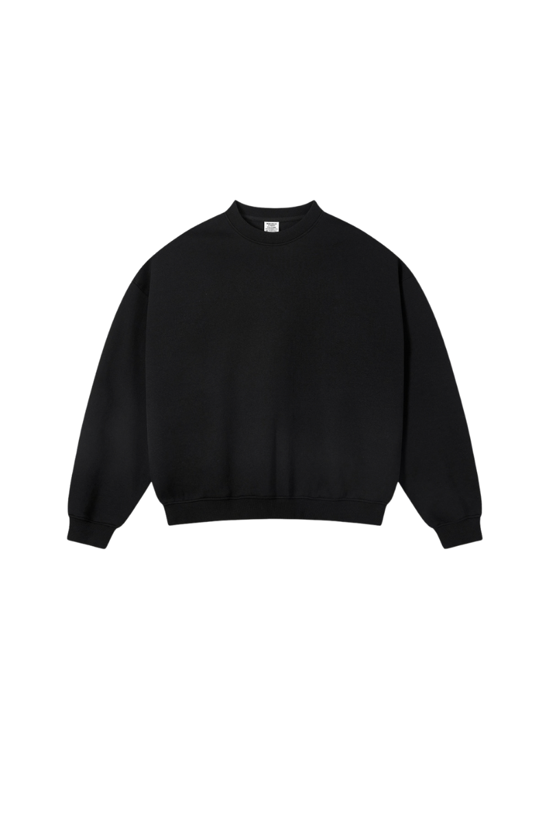 Unisex Fall Minimal Relaxed Drop Shoulder Sweatshirt