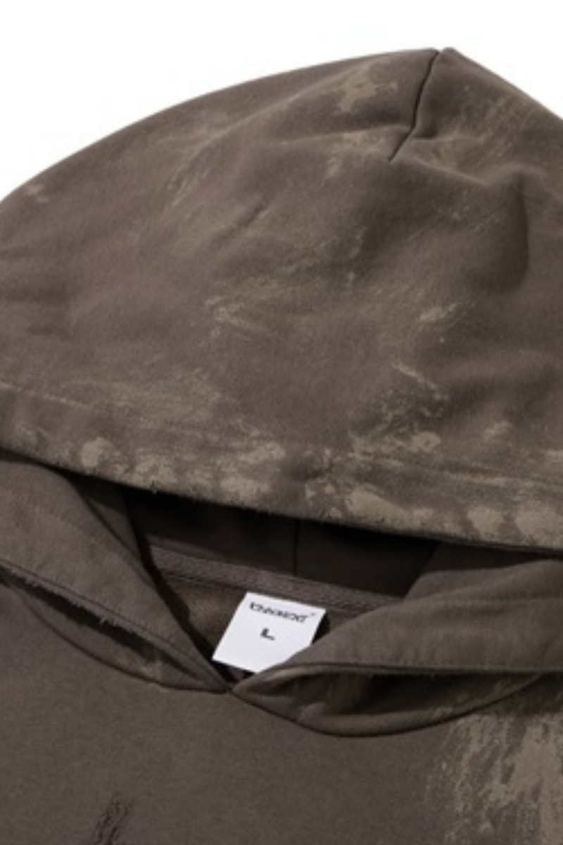 Men's  Fall 420G Heavyweight Oversized Vintage Washed Hoodie