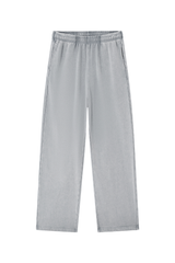 Unisex Fall Washed Snowflake Elastic Waist Sweatpants