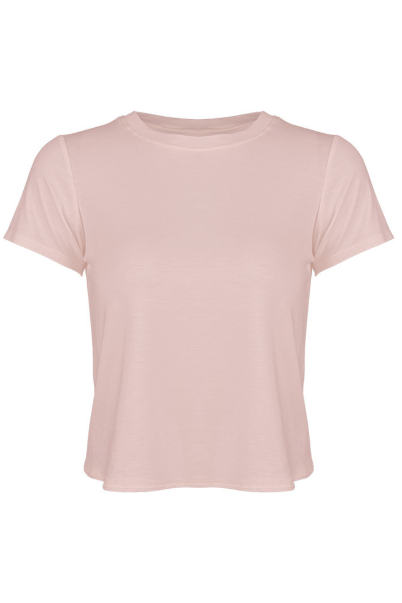 Elastic fitness and casual short-sleeved T-shirt