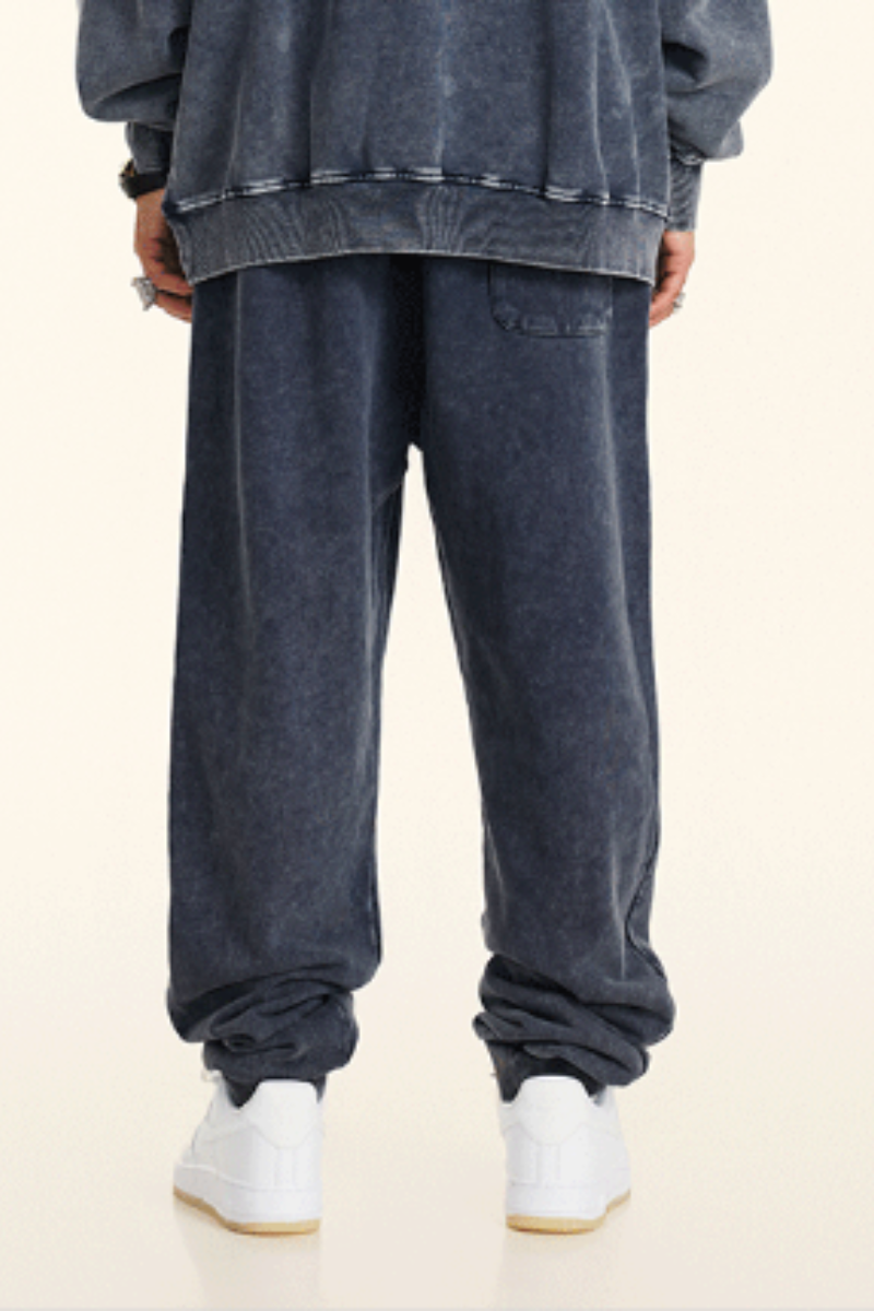 Unisex Cotton Fall Heavyweight Trendy Jogger Pants