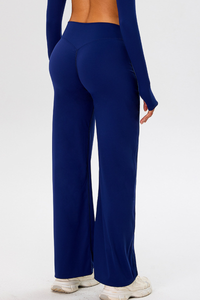 Women's Wide-Leg Straight-Leg Butt-Lifting Yoga Pants
