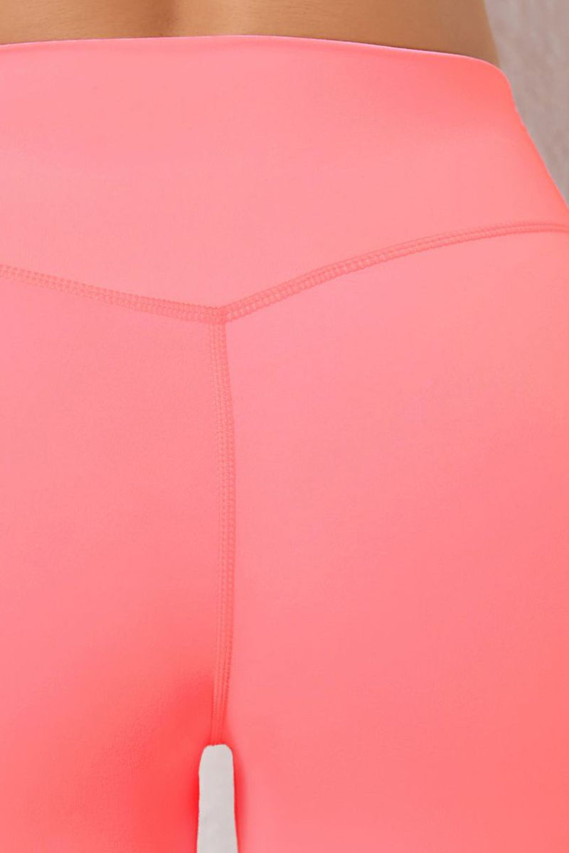 Women High Waisted Seamless Butt Lifting Quick-Dry Yoga Fitness Shorts