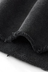 Unisex Boxy Towel-Knit Hoodie