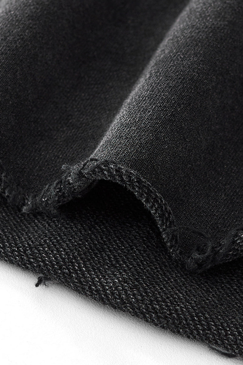 Unisex Boxy Towel-Knit Hoodie