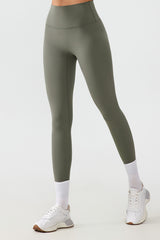 Women Free Size Nude Hip Lifting Shaping Fitness 9/10 Yoga Pants