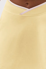 Women's Athletic Color Matching Bra Skirt Two-Piece Set