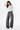Women's Fall Drawstring Waist Side Pocket Wide Leg Jeans