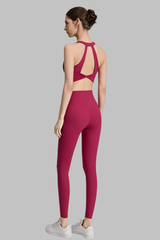 Women's Wide Strap Bra and High-Waisted Leggings 2-Piece Sets