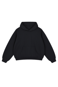 Unisex Fall Fleece Drop Shoulder Pullover Hooded Sweatshirts