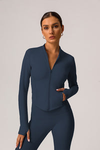 Women Solid Light Fleece Jacket
