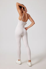 Women'S Zip-Brushed Yoga Exercise Quick-Drying Bodysuit