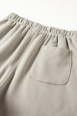 Men's teen loose casual fleece sports trousers