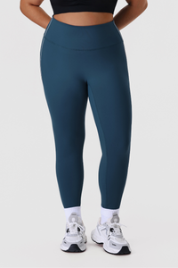 Plus Size Women's Color-Block Butt-Lifting Yoga Leggings