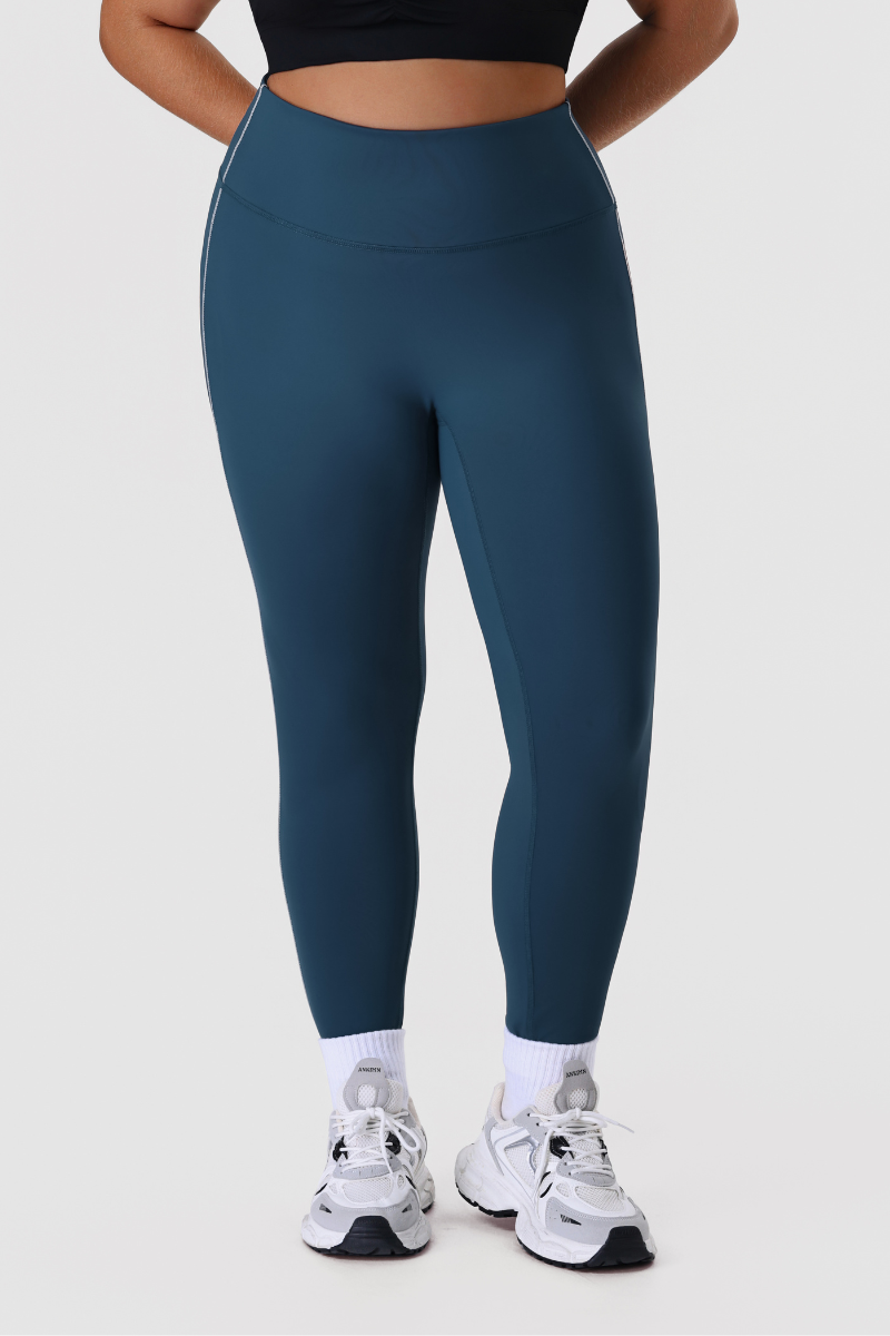 Plus Size Women's Color-Block Butt-Lifting Yoga Leggings