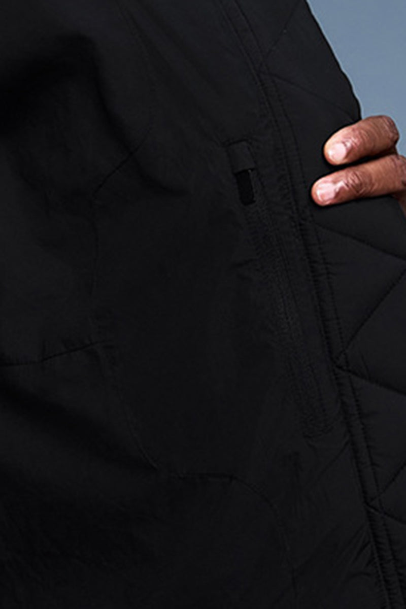 Women Quilted Waist-Cinching Hooded Down Jacket