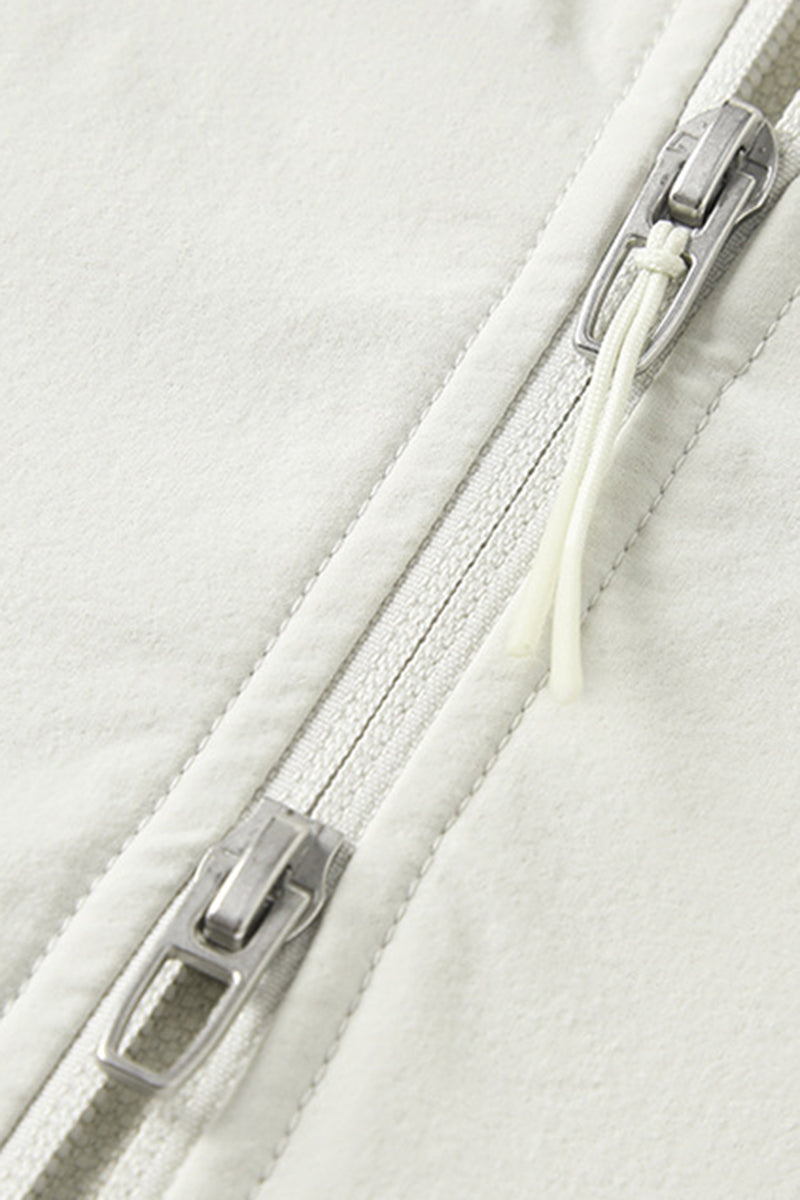 Men Casual Loose Windproof Stand Collar Jacket