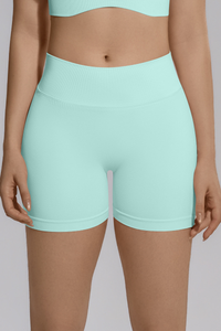 Women's Seamless V Back Lifting Hip No Front Seam Yoga Short