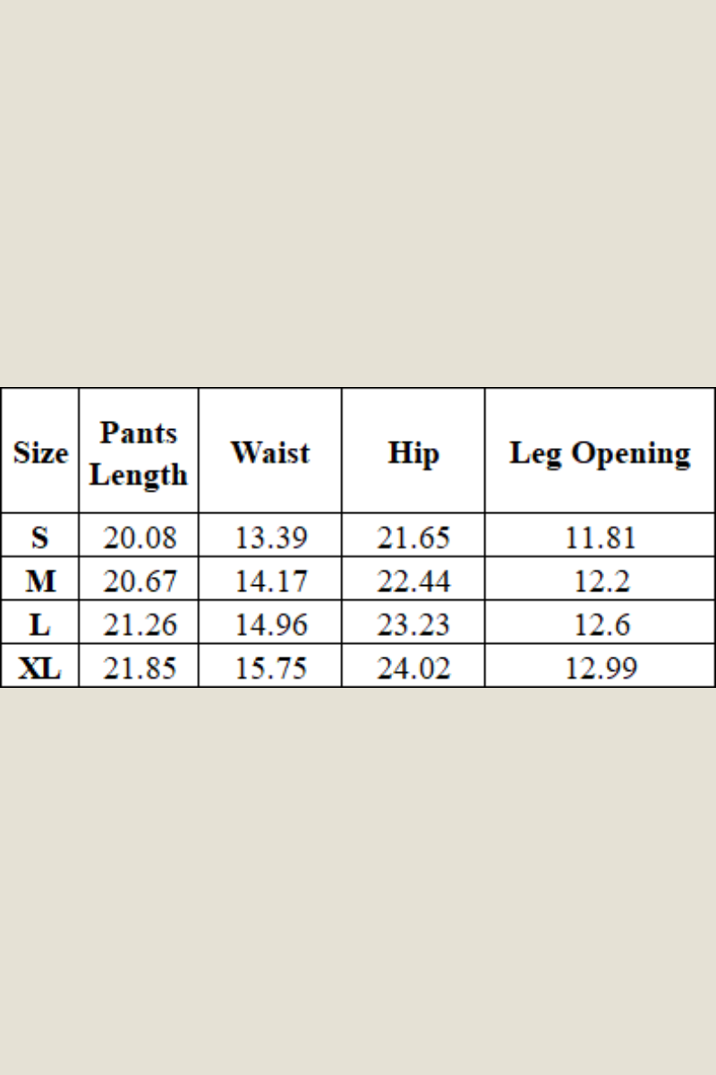 Unisex 330G Waffle Shorts - Straight Drawstring Knee-Length