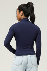 Women'S Zipper White Strips Sport Jacket