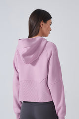 Women'S Loose Yoga Hooded Jacket