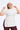 Plus Size Women's Ribbed Slit Yoga  Hooded T-Shirt