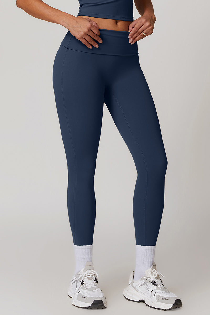 Women Fold Over Yoga Spors Leggings