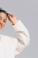 Women Hooded Fleece Casual Sport Jacket