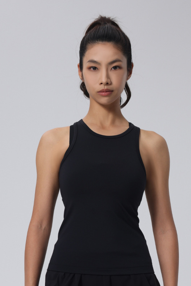 Women Slim Fit Naked-Feel Running Tank Top