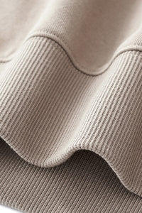 Unisex Heavyweight Brushed Crew Neck Casual Hoodie