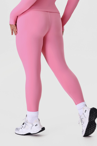 Plus Size Women's Mid-High Waist Athletic Yoga Leggings
