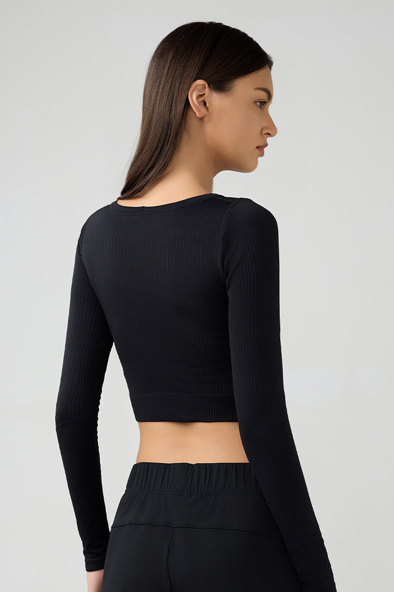 Women'S Sport Longsleeve Crop Top