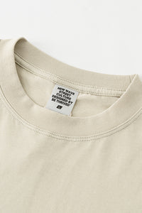 Solid color short sleeves