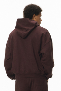 Men's  Fall 380G Heavyweight Cropped Drop Shoulder Hoodie