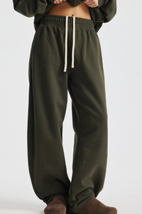 Insulated curved-blade long pants