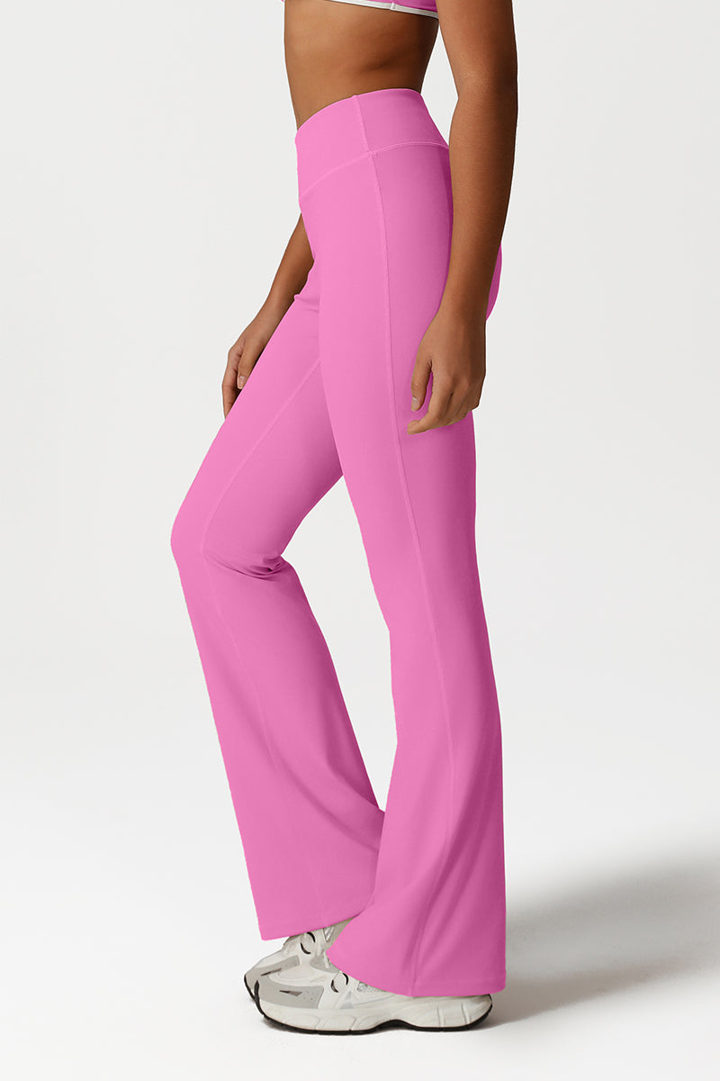 Women High-Waisted Bootcut Butt-Lifting Naked-Feel Yoga Pants