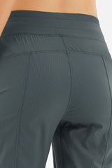 Women Quick-Dry Breathable Cropped Yoga Leggings