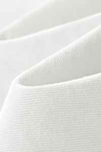 Women High-Waisted Wide-Leg Pleated Trousers - British Twill Cotton
