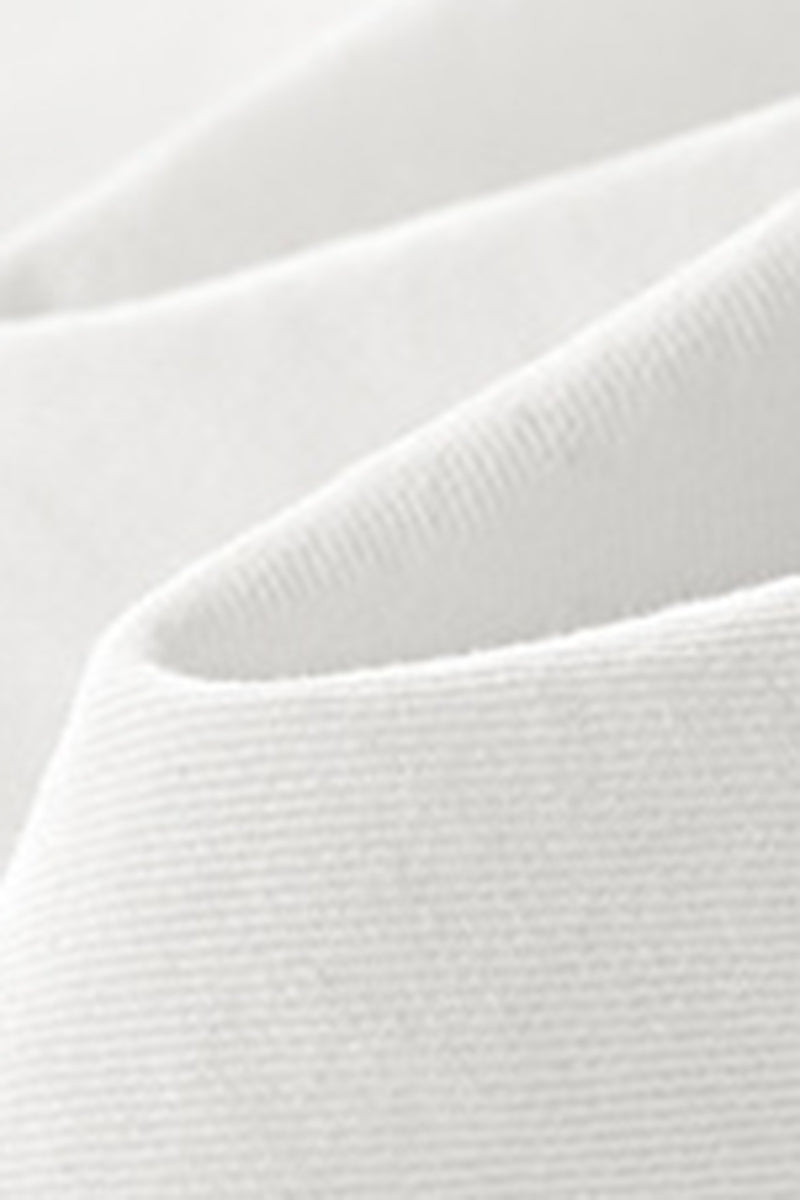 Women High-Waisted Wide-Leg Pleated Trousers - British Twill Cotton