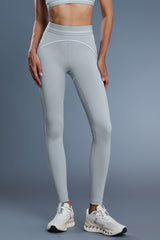 Women Color-Block Sculpting High-Waist Yoga Leggings