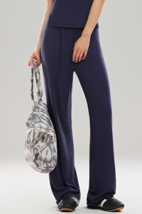 Women’s Drawstring Waist Relaxed Straight Leg Yoga Pants