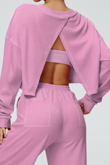 Autumn and winter round-neck sweatshirt